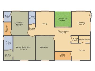 Namitha Palace 2D 3