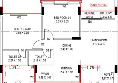 Pratham Riviera Phase 6 2D 1