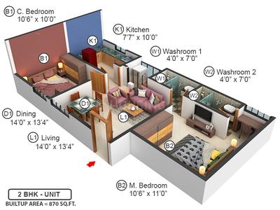 Gallery Cover Pic of Nest Gill Nagar