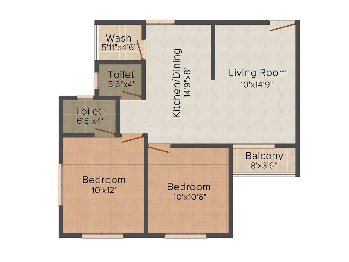 Lilleria Avenue Floor Plan Sama Savli, Vadodara