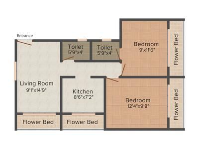 Ganesh Narayan Residency 2D 2