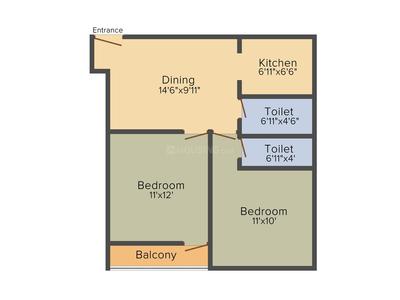 Mona Indira Apartment 2D 1