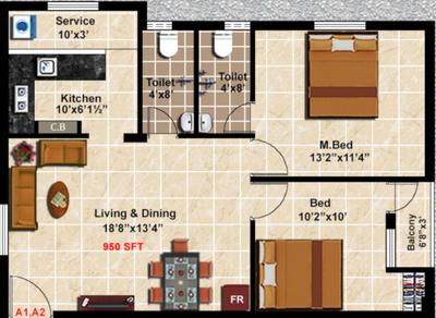 Steps Stone Avyaa 2D 3