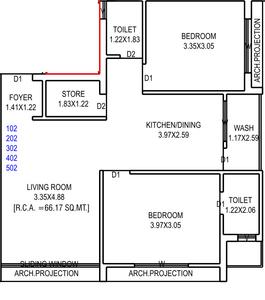 Aadhya Residency 2D 3