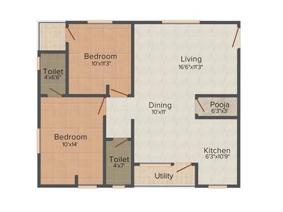 Ramsri Residency 2D 2