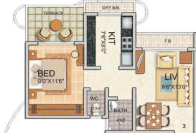 Tharwani Vedant Millenia 2D 1