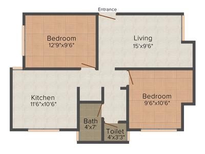 KK Mithila Apartment 2D 1