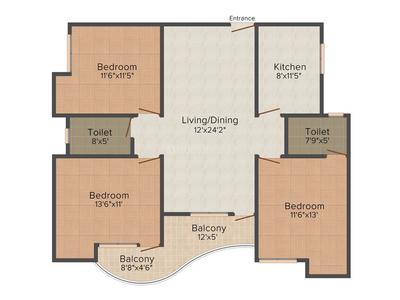 Mangalam Plaza 2D 3