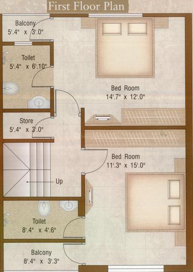 Aditya Developers Vadodara Pushti 2D 1