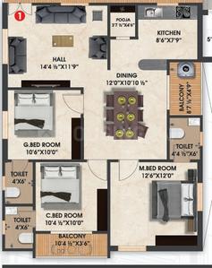 AR Infra Sai Pragathi Arcade 2D 2
