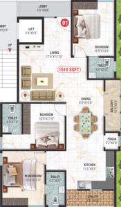 Ashritha Enclave 2D 2