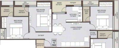 Arham Meet Residency 2D 3