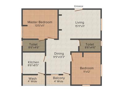 Creative Nirman Apartments 2D 1