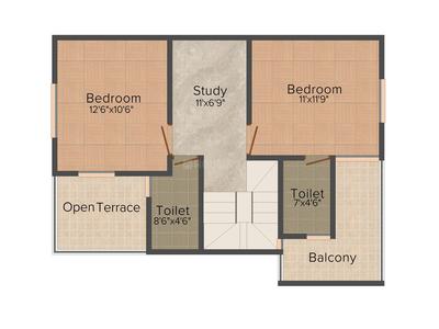 Nilkanth Aashray 2D - First Floor 2