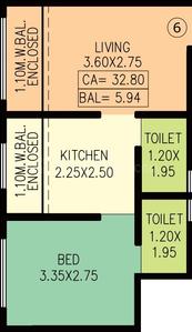 Parvati Homes Phase 2 2D 2