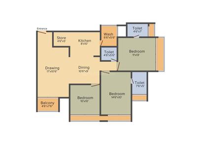 Dharmadev Neelkanth Riverview 2D 3