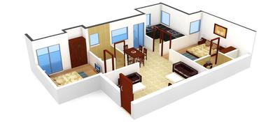 Mangalam Aangan Residency 3D 1