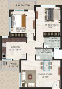 Madhukunj Residency 2D 1