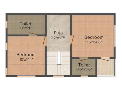 Rang Upavan 2D - First Floor 1