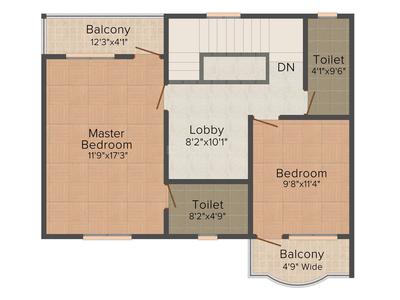 Aditya Springfield 2D - First Floor 2