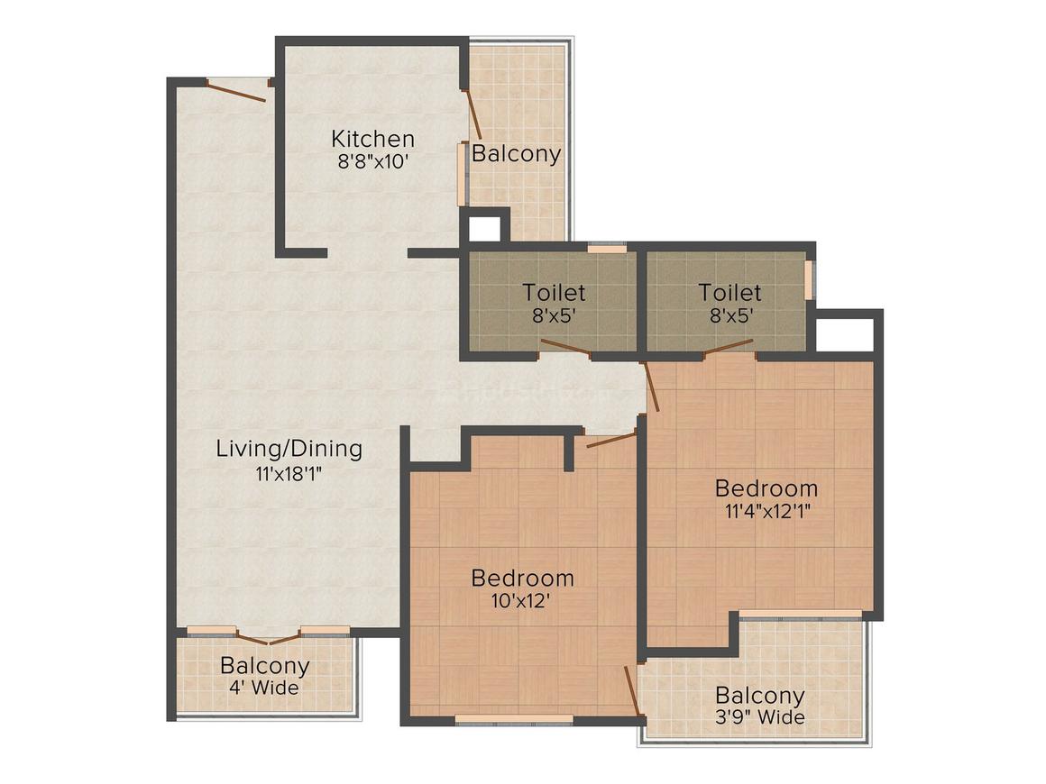 MD Leafstone Apartments in Nabha, Zirakpur Price, Reviews & Floor Plan