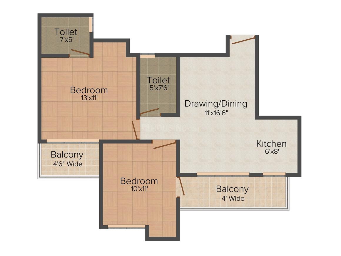 Amrapali Zodiac Floor Plan Sector 120, Noida