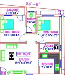 Vignesh Homes 2D 2