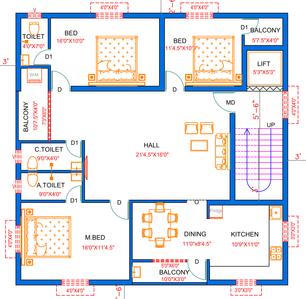 Trinity Evergreen Abode 2D 1