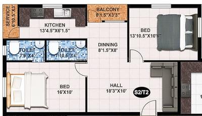 Annai Victory Residency 2D 1