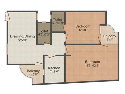 Paras Elegance Apartment 2D 3