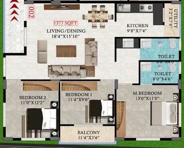 AM Shahs Enclave 2D 2
