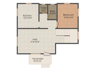 Rancos Niravade Bungalows 2D - Ground Floor 1