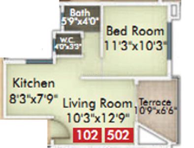 Midas Regency A Building 2D 1