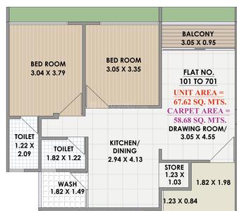 K B Narayan Heights 2D 2