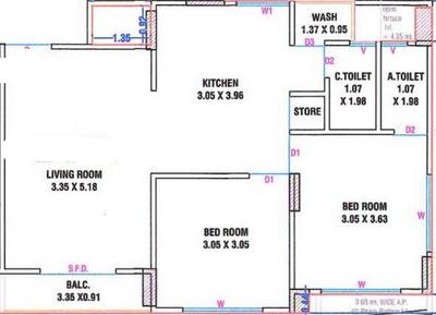 Dwarkesh Karunesh Homes 2D 2