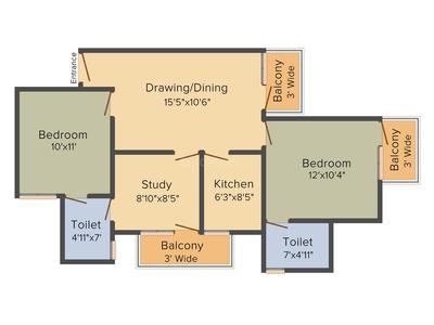 Dhingra Projects Gloria Elevated Living 2D 2