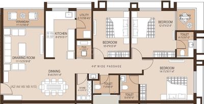 Gallery Cover Pic of Sheth Moonvihar Flats