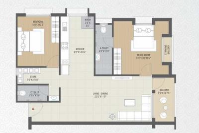 Regency Divya Kedareshwar Residency 2D 1