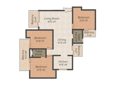 Maxheights Metro View 2D 2