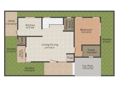 JS Lotus 2D - Ground Floor 1