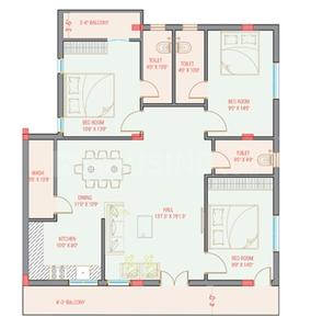 Adhvam Residency 2D 2