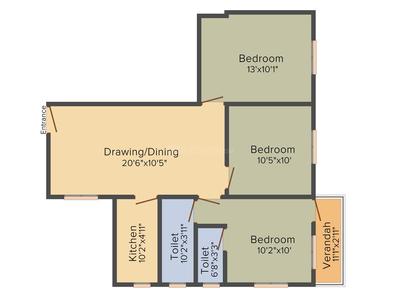 Samadhan RS Residency 2D 2