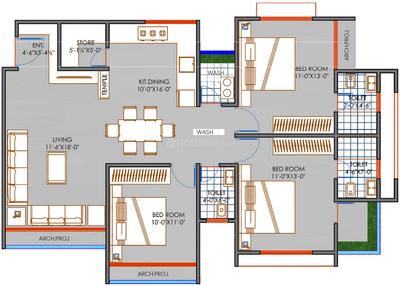 DRBs LR Peak Living 2D 1