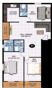 Annai Victory Residency 2D 2