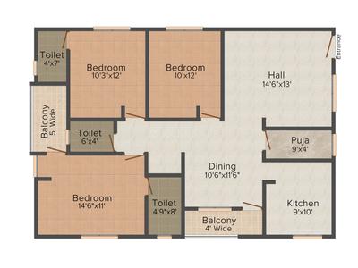 Vjaya Durga Residency 2D 1