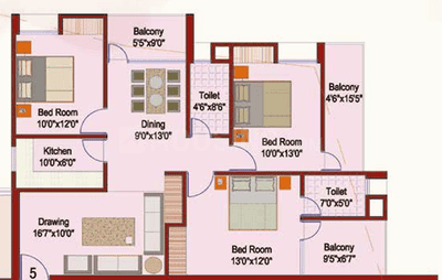 Kriti Manjula Enclave 2D 2