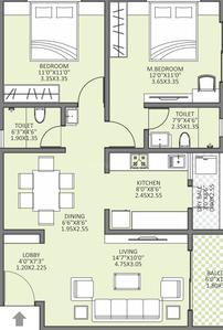 Nisarg Unicorn Nisarg Belrose C Building 2D 1