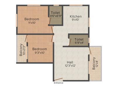 Sonawane Krishna Heights 2D 1