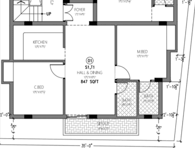 Arjun Anandham Flats 2D 2