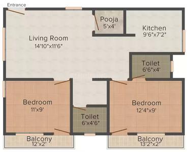 LV Developers Bengaluru Diamond Hill 2D 1